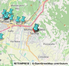 Mappa Via Trieste, 51015 Monsummano Terme PT, Italia (2.46214)