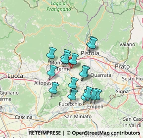 Mappa Via Trieste, 51015 Monsummano Terme PT, Italia (11.11688)