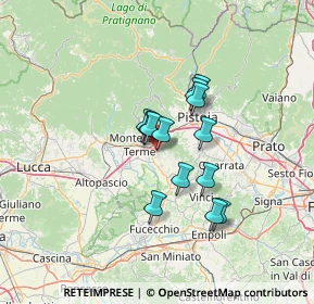Mappa Via Trieste, 51015 Monsummano Terme PT, Italia (9.79615)