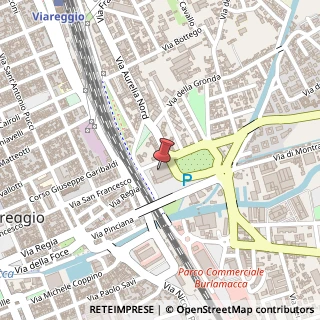 Mappa Largo Risorgimento 9 (zona Pam, 55049 Viareggio, Lucca (Toscana)