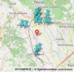 Mappa Strada Provinciale, 55015 Pescia PT, Italia (1.7455)