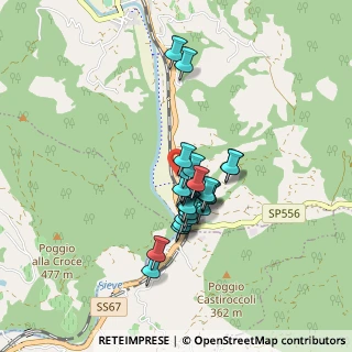 Mappa Via Forlivese, 50062 Dicomano FI, Italia (0.656)