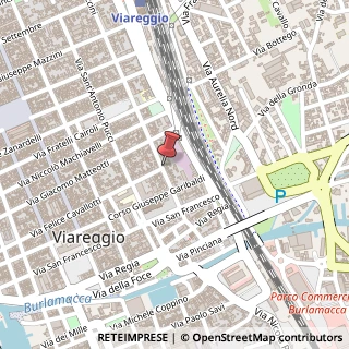Mappa Via Giacomo Puccini, 78, 55049 Viareggio LU, Italia, 55049 Viareggio, Lucca (Toscana)