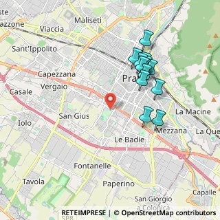 Mappa Via Ippodromo, 59100 Prato PO, Italia (1.81769)