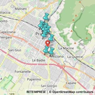 Mappa Via Agostino Ammannati, 59100 Prato PO, Italia (1.25538)