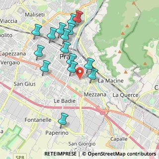 Mappa Via Agostino Ammannati, 59100 Prato PO, Italia (2.024)