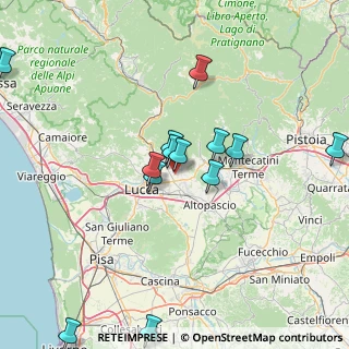 Mappa Via dei Bocchi, 55012 Capannori LU, Italia (18.11071)