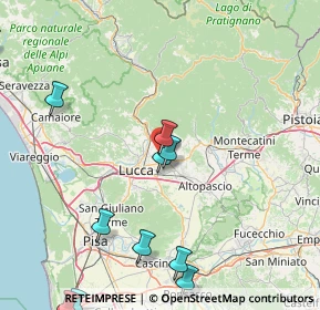 Mappa Capannori, 55013 Capannori LU, Italia (24.46385)