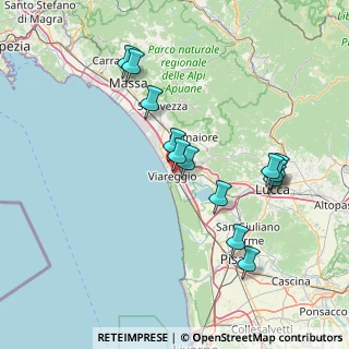Mappa 55049 Viareggio LU, Italia (15.00538)