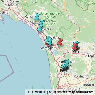 Mappa 55049 Viareggio LU, Italia (16.172)