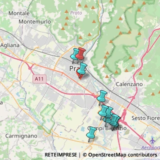 Mappa Via Enrico Caruso, 59100 Prato PO, Italia (4.59909)