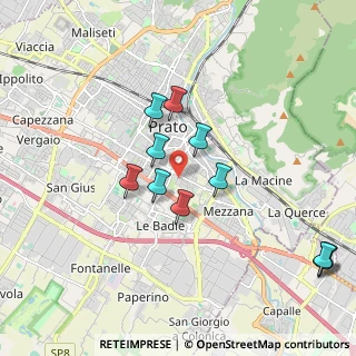 Mappa Via Enrico Caruso, 59100 Prato PO, Italia (1.94909)