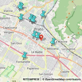 Mappa Via Enrico Caruso, 59100 Prato PO, Italia (2.31364)