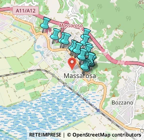 Mappa Via del Pantaneto, 55054 Massarosa LU, Italia (0.511)