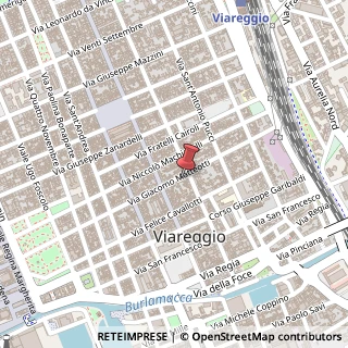 Mappa Via Giacomo Matteotti, 147, 55049 Viareggio, Lucca (Toscana)