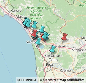 Mappa Via Roma, 55054 Massarosa LU, Italia (10.667)