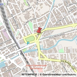 Mappa Via Circonvallazione, 1, 55049 Viareggio, Lucca (Toscana)