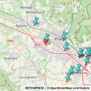 Mappa Via Portella della Ginestra, 59100 Prato PO, Italia (6.32154)