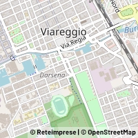 Mapa Viareggio