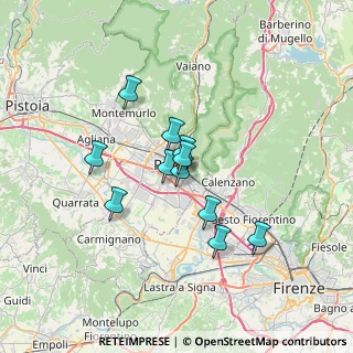 Mappa Viale, 59100 Prato PO, Italia (5.22364)