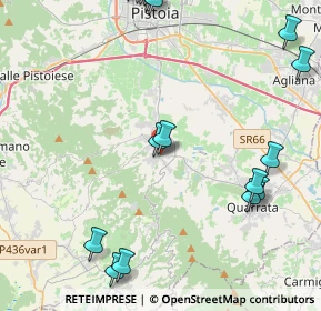 Mappa Via 1° Maggio, 51034 Serravalle Pistoiese PT, Italia (6.2535)