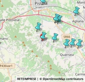 Mappa Via 1° Maggio, 51034 Serravalle Pistoiese PT, Italia (4.33636)