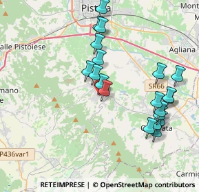 Mappa Via 1° Maggio, 51034 Serravalle Pistoiese PT, Italia (4.083)