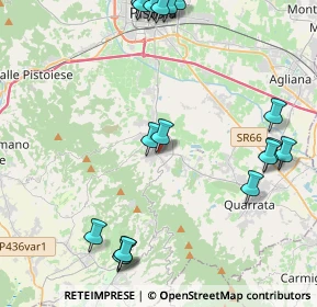 Mappa Via 1° Maggio, 51034 Serravalle Pistoiese PT, Italia (5.6915)