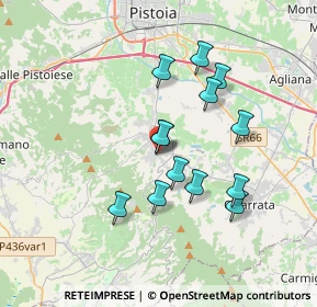 Mappa Via 1° Maggio, 51034 Serravalle Pistoiese PT, Italia (3.13615)
