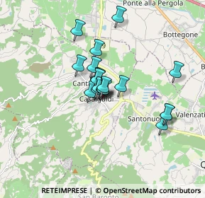 Mappa Via 1° Maggio, 51034 Serravalle Pistoiese PT, Italia (1.159)