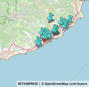 Mappa Strada Trasversale, 18100 Imperia IM, Italia (5.0125)