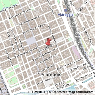Mappa Via Vittorio Veneto, 147, 55049 Viareggio, Lucca (Toscana)