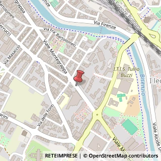 Mappa Via Montegrappa, 302/N, 59100 Prato, Prato (Toscana)