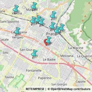 Mappa Via Napoli, 59100 Prato PO, Italia (2.21083)