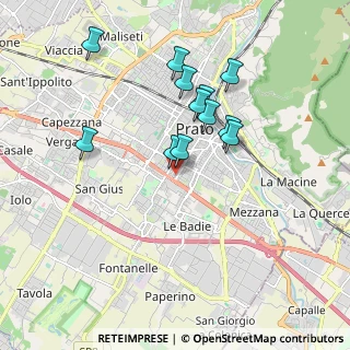 Mappa Via Napoli, 59100 Prato PO, Italia (1.65917)