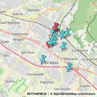 Mappa Via Napoli, 59100 Prato PO, Italia (1.3175)