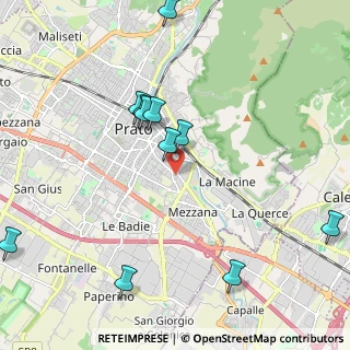 Mappa Via Fratelli da Maiano, 59100 Prato PO, Italia (2.38364)