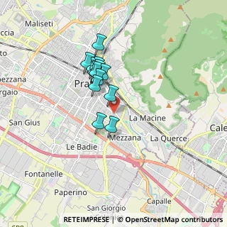 Mappa Via Fratelli da Maiano, 59100 Prato PO, Italia (1.33923)