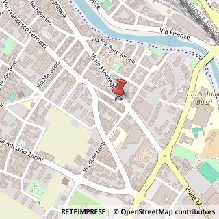Mappa Via Ezo Campolmi, 18, 59100 Prato, Prato (Toscana)