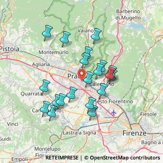Mappa Via Brunelleschi, 59100 Prato PO, Italia (6.835)