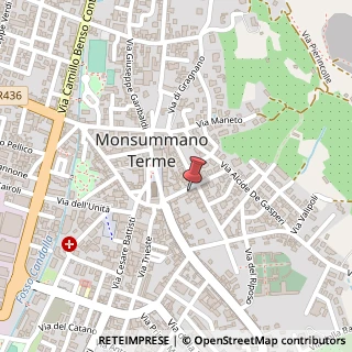 Mappa Via Bruno Buozzi, 76, 51015 Monsummano Terme, Pistoia (Toscana)