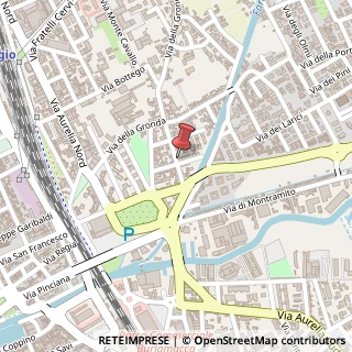 Mappa Via Adua, 17, 55049 Viareggio, Lucca (Toscana)