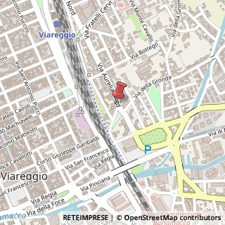Mappa Via Aurelia Nord, 1, 55049 Viareggio LU, Italia, 55049 Viareggio, Lucca (Toscana)