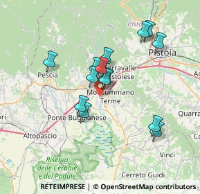 Mappa Via del Melo, 51018 Pieve A Nievole PT, Italia (6.32714)