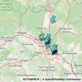 Mappa Via del Colle, 59100 Prato PO, Italia (10.59722)