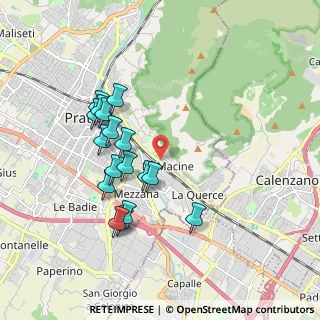 Mappa Via del Colle, 59100 Prato PO, Italia (1.78529)