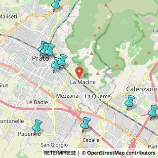 Mappa Via del Colle, 59100 Prato PO, Italia (2.79091)