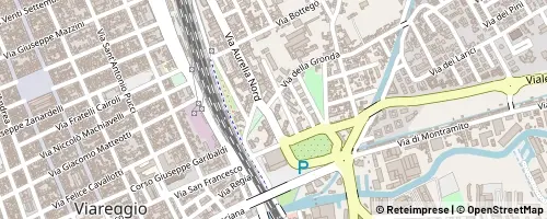 Mappa Viareggio