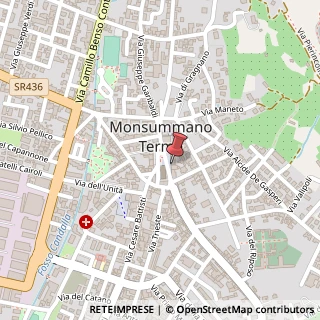 Mappa 51015 Monsummano Terme PT, Italia, 51015 Monsummano Terme, Pistoia (Toscana)