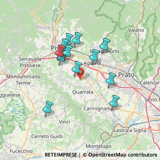 Mappa 51039 Pistoia PT, Italia (6.63167)